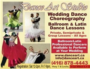 SALSA/LATIN/BALLROOM or WEDDING dance
