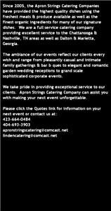 Apron Strings Catering Companies