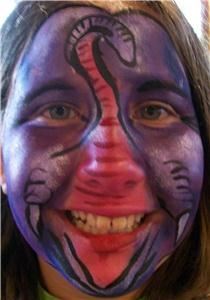 Amazing Face Painting by Linda