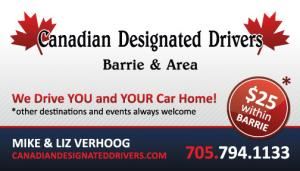 Canadian Designated Drivers