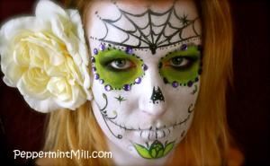 Peppermint Mill Face Painting