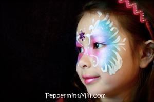 Peppermint Mill Face Painting