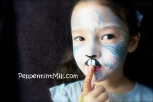 Peppermint Mill Face Painting