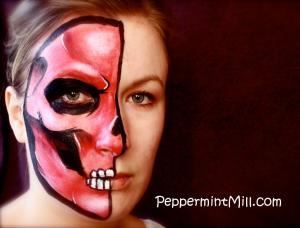 Peppermint Mill Face Painting