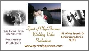 Spirit of Play Wedding Video productions