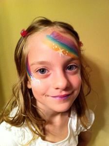 The Painted Lady Face Art