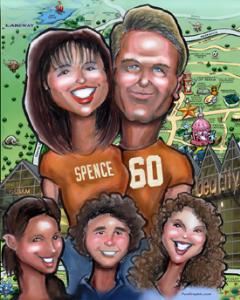 Caricatures by Kevin