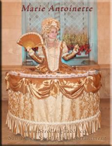 Strolling Tables San Diego Spotlight Entertainment