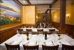 Back Fireplace Dining Room